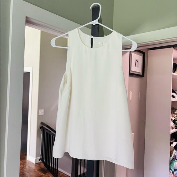 cooper & ella Tops - Cooper & Ella Cream Sleeveless Top